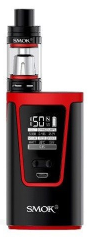 Smoktech G 150 Watt Starterset mit TFV 8 Big Baby Beast 4200 mAh Schwarz Rot